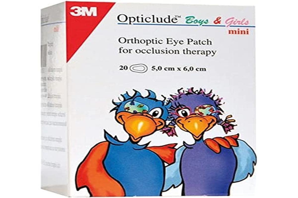 3M 3M Opticlude Orthoptic Eye Patch 5cm*6.2cm 1537/20 Box of 20
