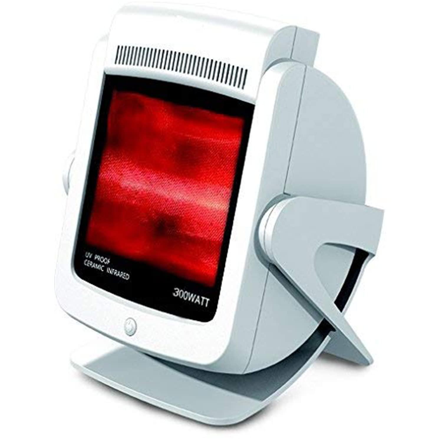 M PAIN MANAGEMENT TECHNOLOGIES Red Light Therapy Infrared Heat Lamp by TheraLamp Infrared Therapy for Pain in Muscles, Back Pain, Blood Circulation