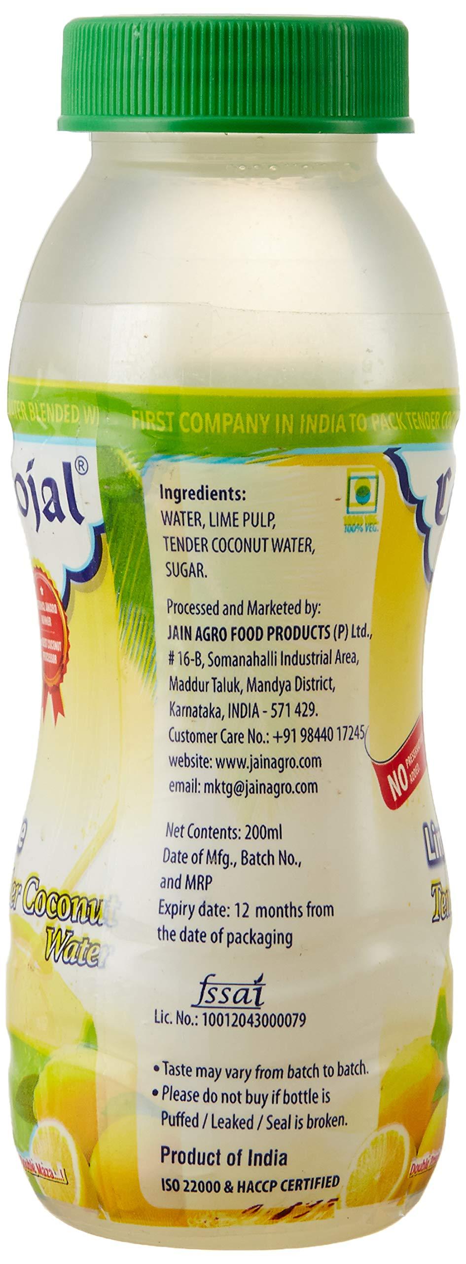 Cocojal Cocojal Natural Tender Coconut Water, Pack of 6 + Cocojal Lime Tender Coconut Water - 200ml, Pack of 6