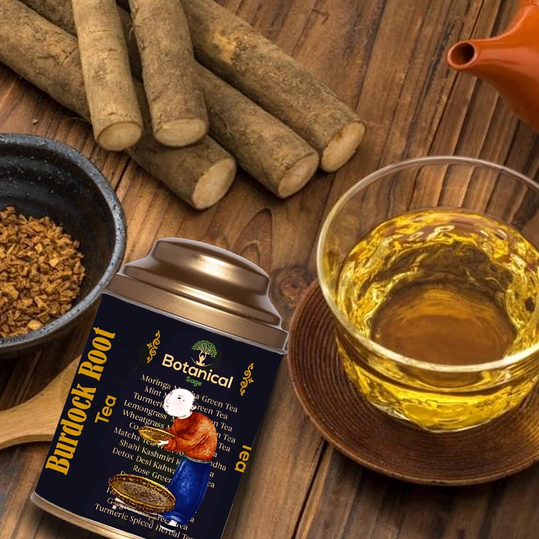 Botanical Sage Botanical Sage- Burdock Root Tea 100g | Good For Skin & Hair | Selected | Tea Cut | Luxury Tea