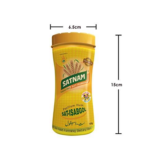 SATNAM SATNAM Sat-Isabgol Psyllium Husk 100g Bottle