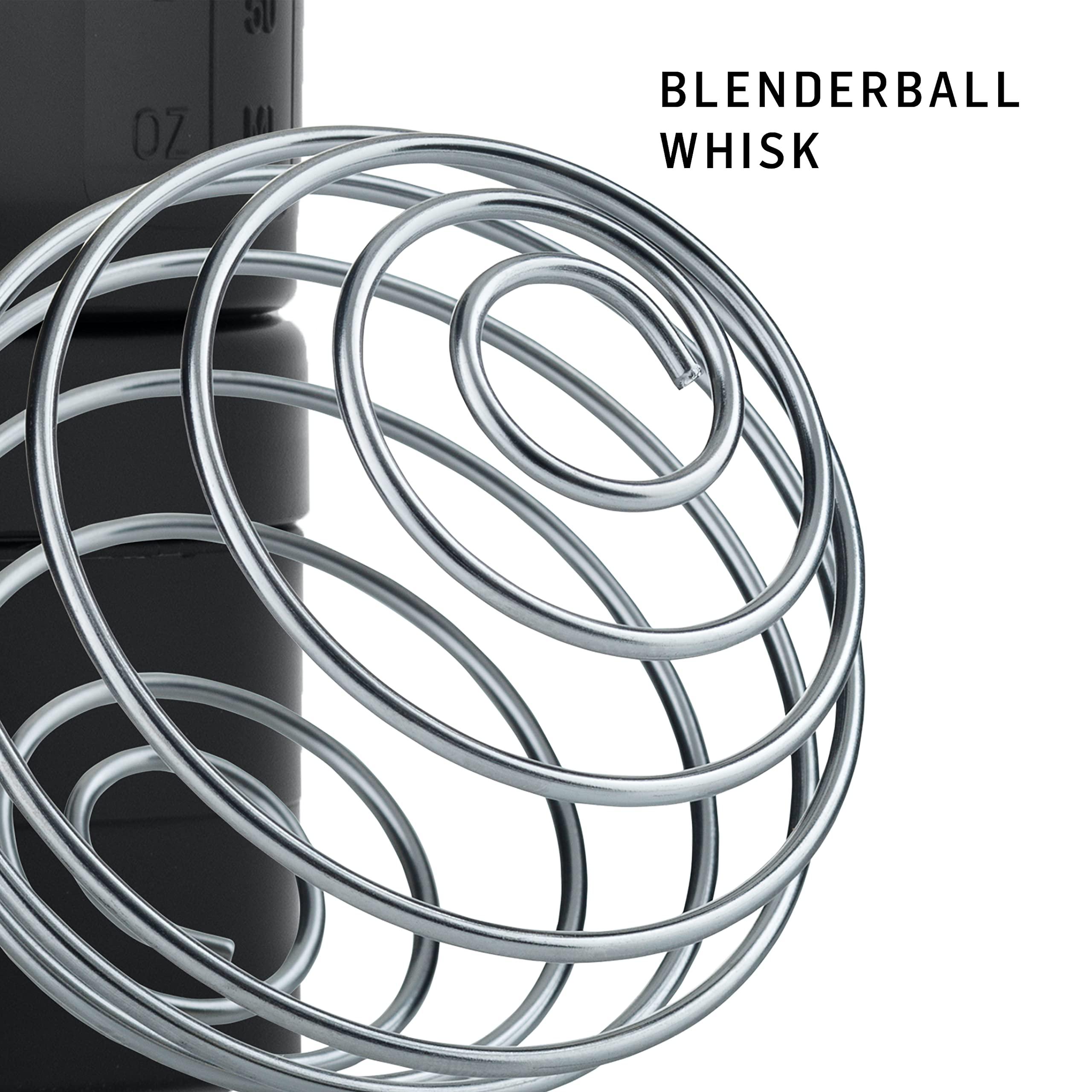 Blender Bottle BlenderBottle Shaker Bottle with Pill Organizer and Storage for Protein Powder, ProStak System, 22-Ounce, Plum