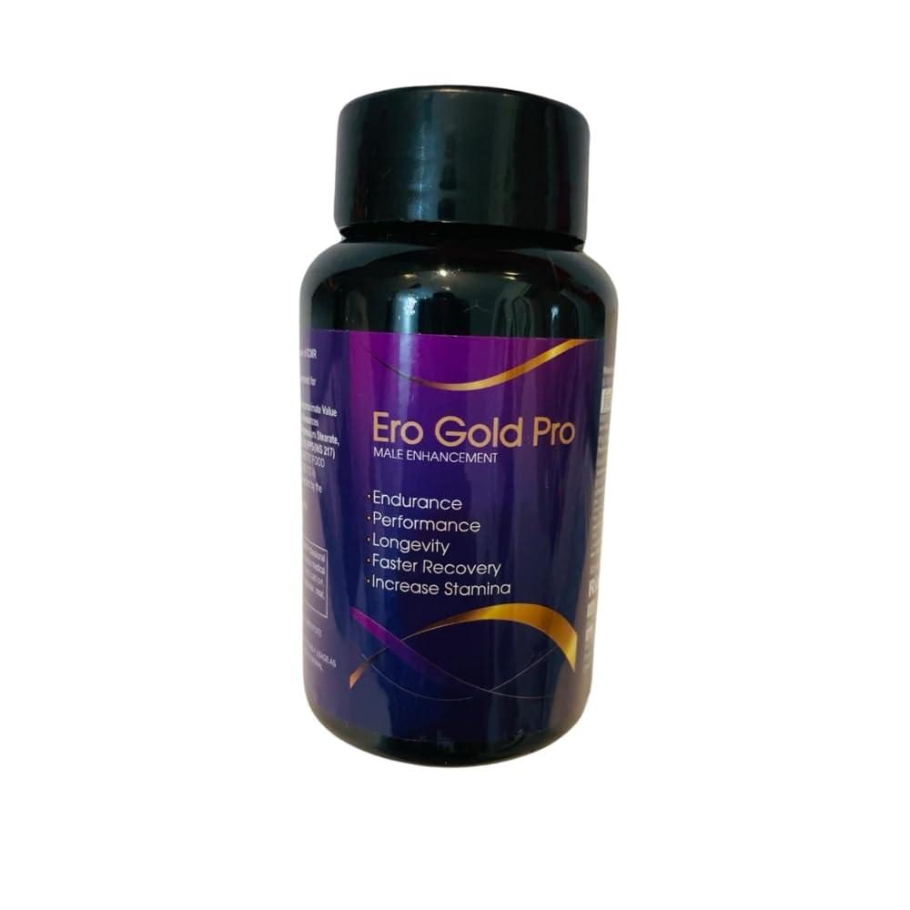 Generic Ero Gold Pro Tablets | Endurance | Longevity | Performance and Energy Booster for Men | Muscle Support | Faster Recovery | Increase Stamina | Herbal Extracts | Natural remedies | Improved Pleasure |