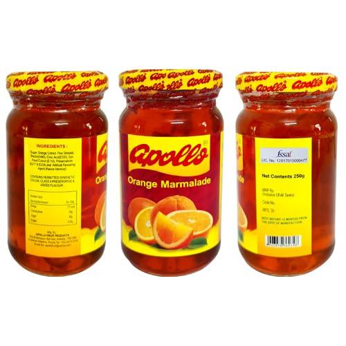 APOLLO Apollo Orange Marmalade Jam - (250 gm)