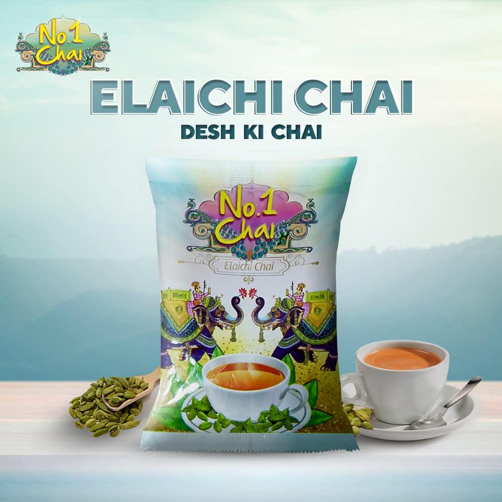 Chai Craft No.1 Chai- Elaichi Chai Loose Tea (250 gm) assam tea blended with Cardamom (Elaichi) I CTC Tea