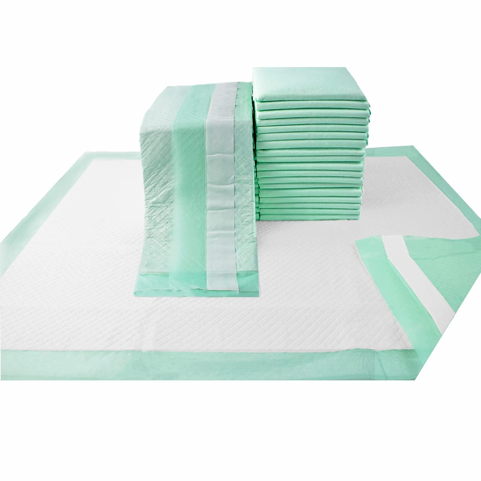 MILDPLUS MILDPLUS Bed Pads with Adhesive Strips 30\'\' X 36\'\' Disposable Underpads Extra Large Thicker Incontinence Pads for Unisex Adult, Senior, Kids and Pet (30 Count)