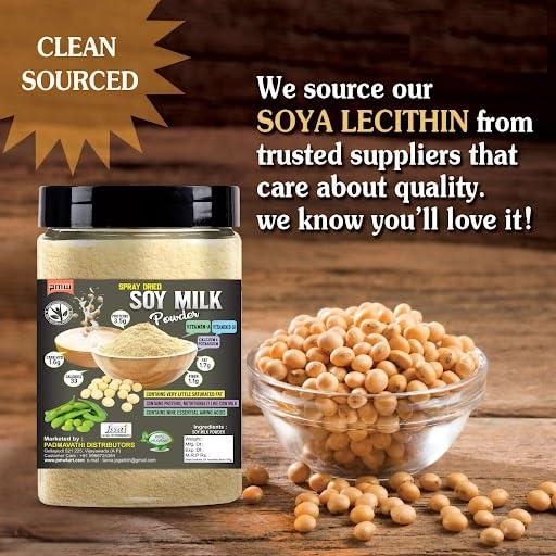 pmw Pmw - New Jar Pack - Organic - Pure & Natural - Soya Bean Milk Powder - SoyMilk Powder - 100 Grams