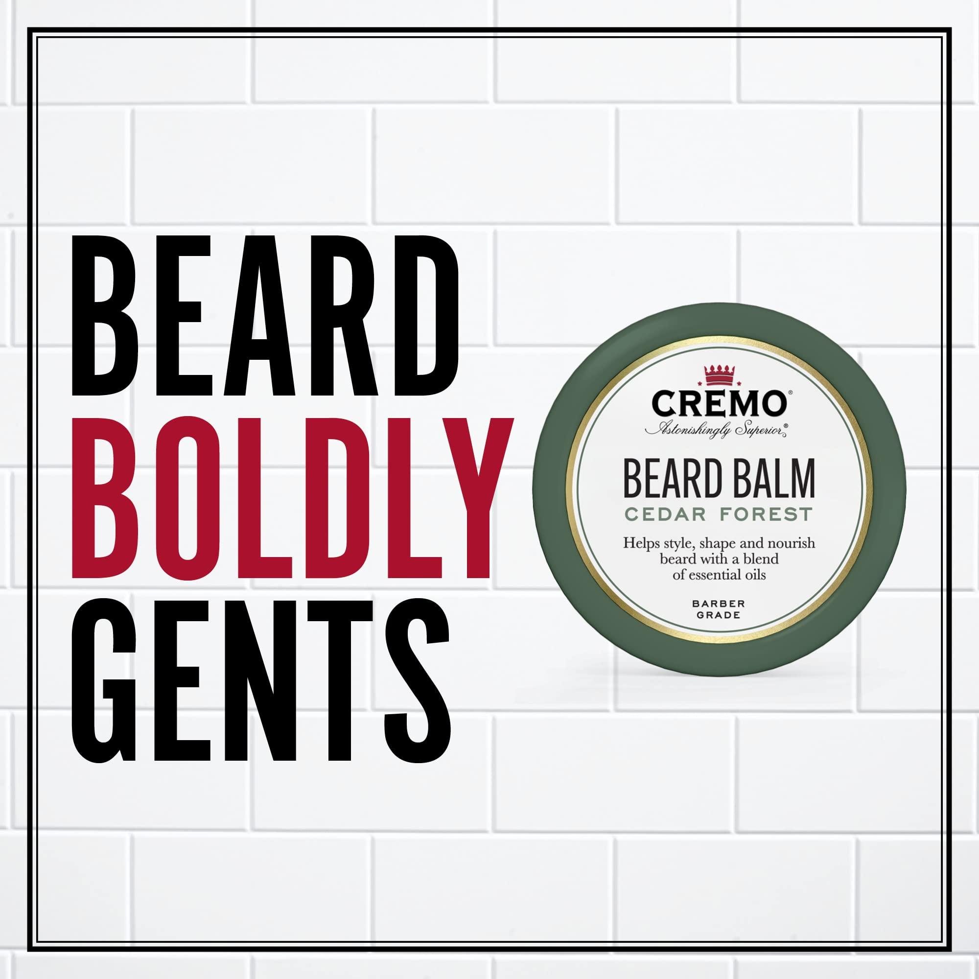 Cremo Cremo Styling Beard Balm, Forest Blend -- Nourishes, Shapes And Moisturizes All Lengths Of Facial Hair, 2 Ounces