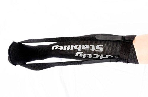 StrictlyStability StrictlyStability Double Strap Night Sock for Plantar Fasciitis and Achilles Tendonitis (Large) : Large