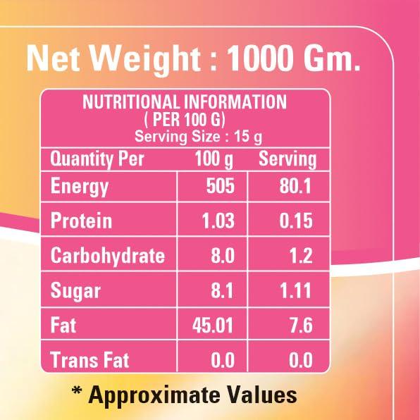 Am 2 Pm Am 2 Pm - Tandoori Mayonnaise 1kg Multipurpose Creamy Sauce For Burgers, Sandwiches Salad Dressing, Fresh Veg Non Veg Fried Snack Wraps & Rolls Hot Dog Momos