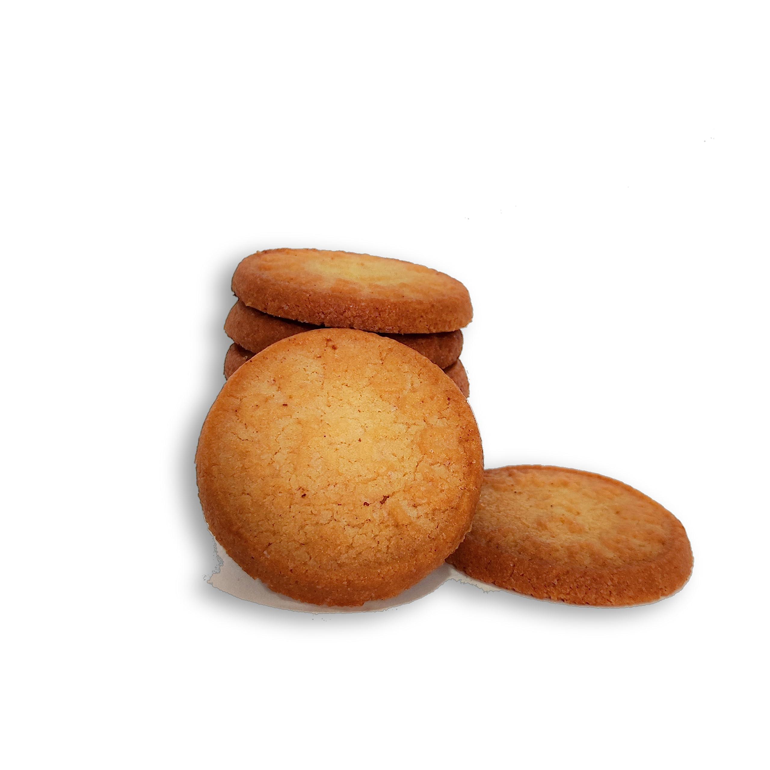 Kabir Cakes KABIR CAKES Desi Ghee Shrewsbury Biscuits | High Protein Butter Cookies - Shrewsbury | Butter Cookies (Whole Wheat, 400GM Box)