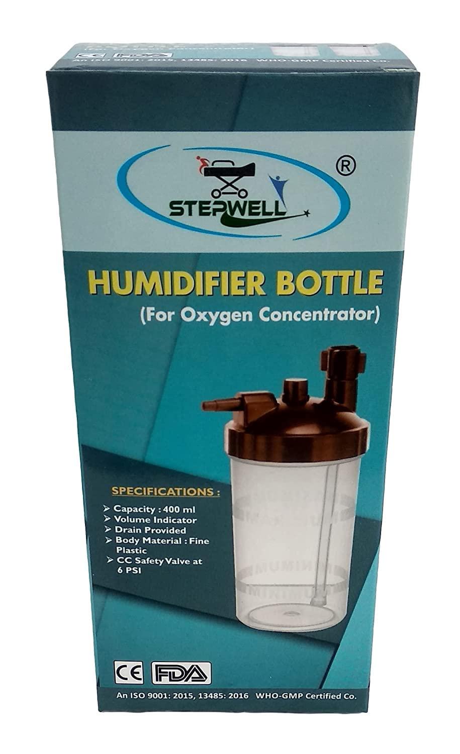 STEPWELL STEPWELL Humidifier Bottle for Oxygen Concentrator