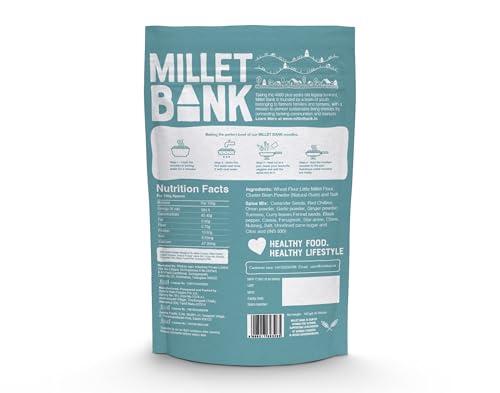 MILLET BANK Millet Bank Pearl Millet and Little Millet Noodles Combo | No Maida, Not Fried, No MSG | Pack of 2-180g Each