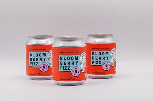 PUSHERS PUSHERS Drink Sparkling Bloom Berry Fizz with Roselee & Berries Flavors | No Artificial Flavors, No Artificial Sweeteners, No Artificial Color | Product of Thailand, 230 ml each (Pack of 9)