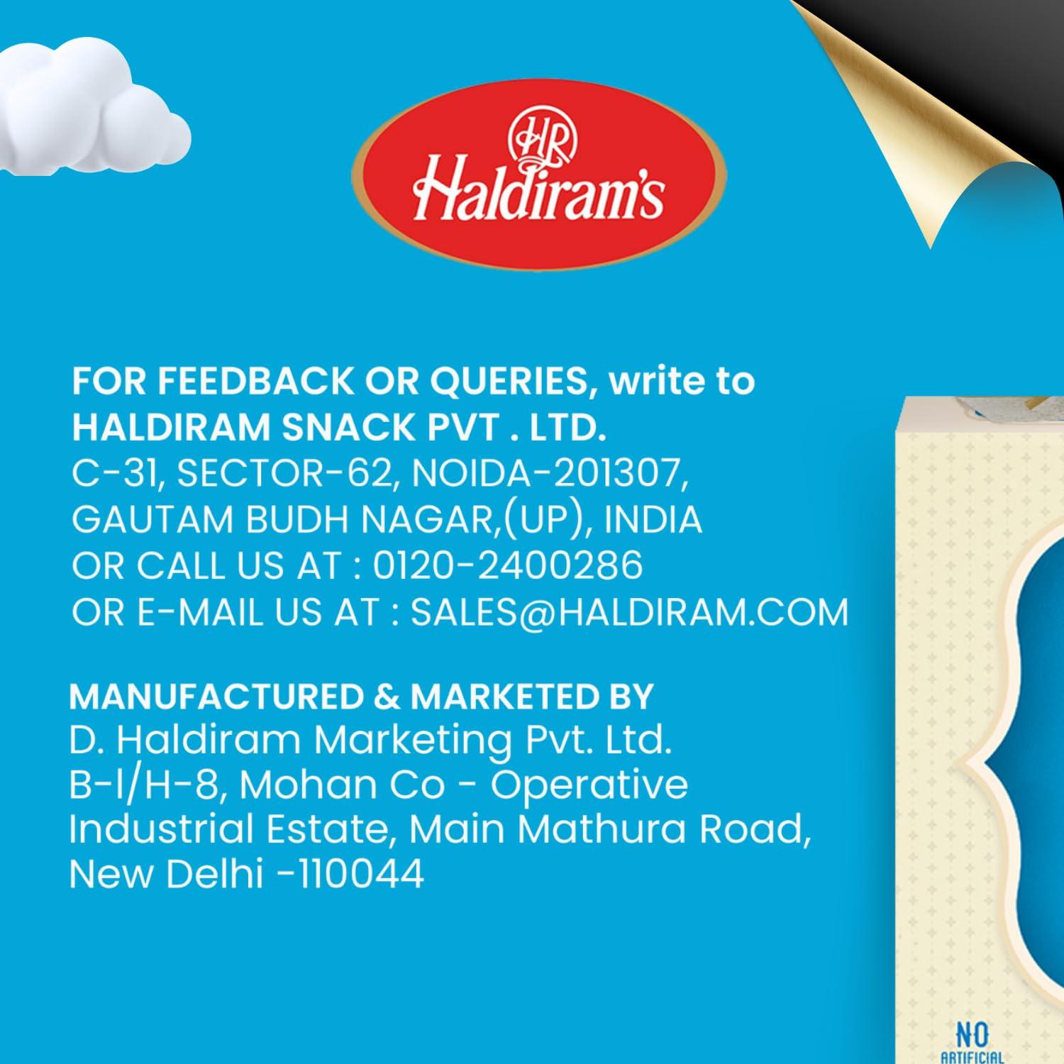 Haldiram\'s Haldiram\'s Kaju Katli 200 Gm X 1 Box | Kaju Katli Made with Finest Cashews | Kaju Barfi | Indian Mithai | No Added Colours | Premium Handcrafted Traditional Sweets | Great Gift Pack