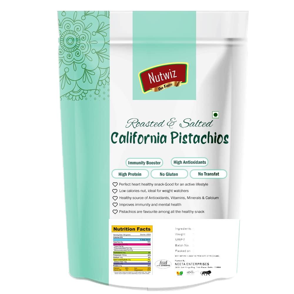 Nutwiz Nutwiz Premium Pistachios (Pista Pishori, 750g)