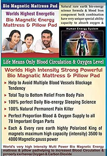CDRS Shopee Magnetic Mattress Topper/Pad (6 x 3 feet) Magnetic Therapy | 240 GSM