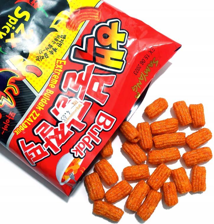 SAMYANG Samyang- Hot Chicken Flavor Rice Cake - Buldak Zzaldduk (2x Spicy) - Rice cake Snacks