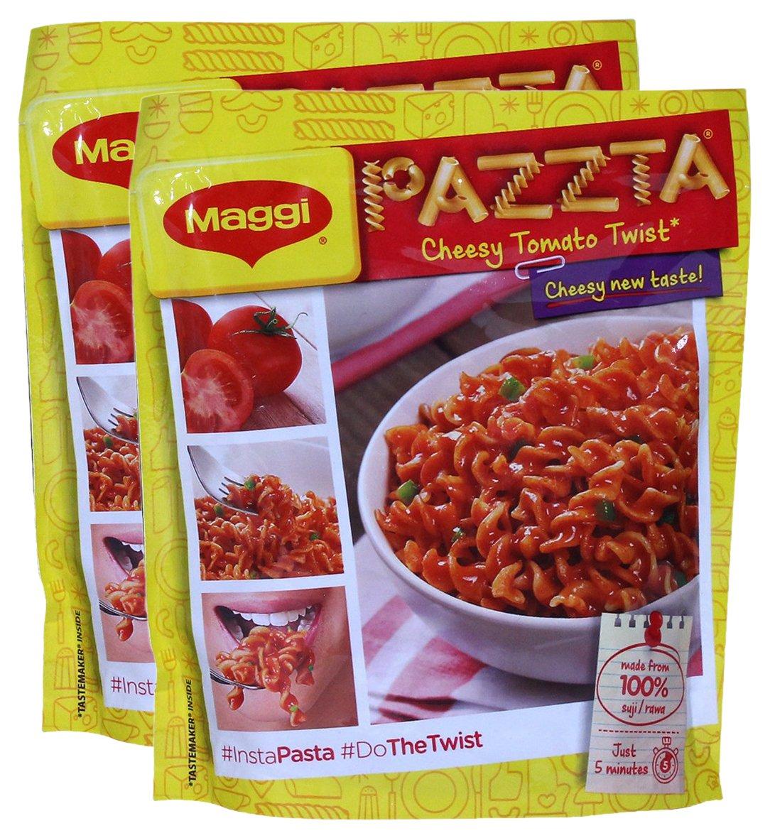 Maggi More Combo - Maggi Pazzta Cheesy Tomato Twist, 64g (Pack of 2) Promo Pack