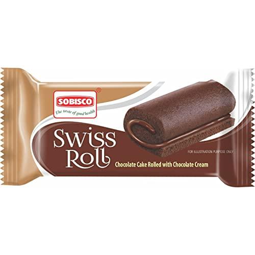 SOBISCO the taste of good health SOBISCO Assorted Swiss Roll 35gm (Pack of 72)