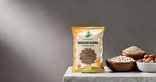 SRI SAI FORESTRY SRI SAI FORESTRY Indra jau Kadwa Seeds | Inderjo Kadwa | Indrajav | Indrajao - 100G