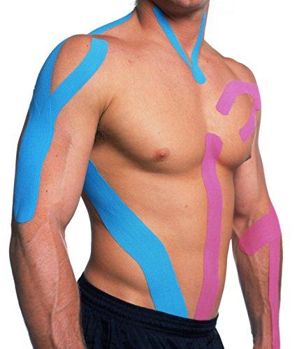 Spol Spol Kinematics Tex Sports Muscle Kinesiology Tape (5cmx5mtr, Blue)