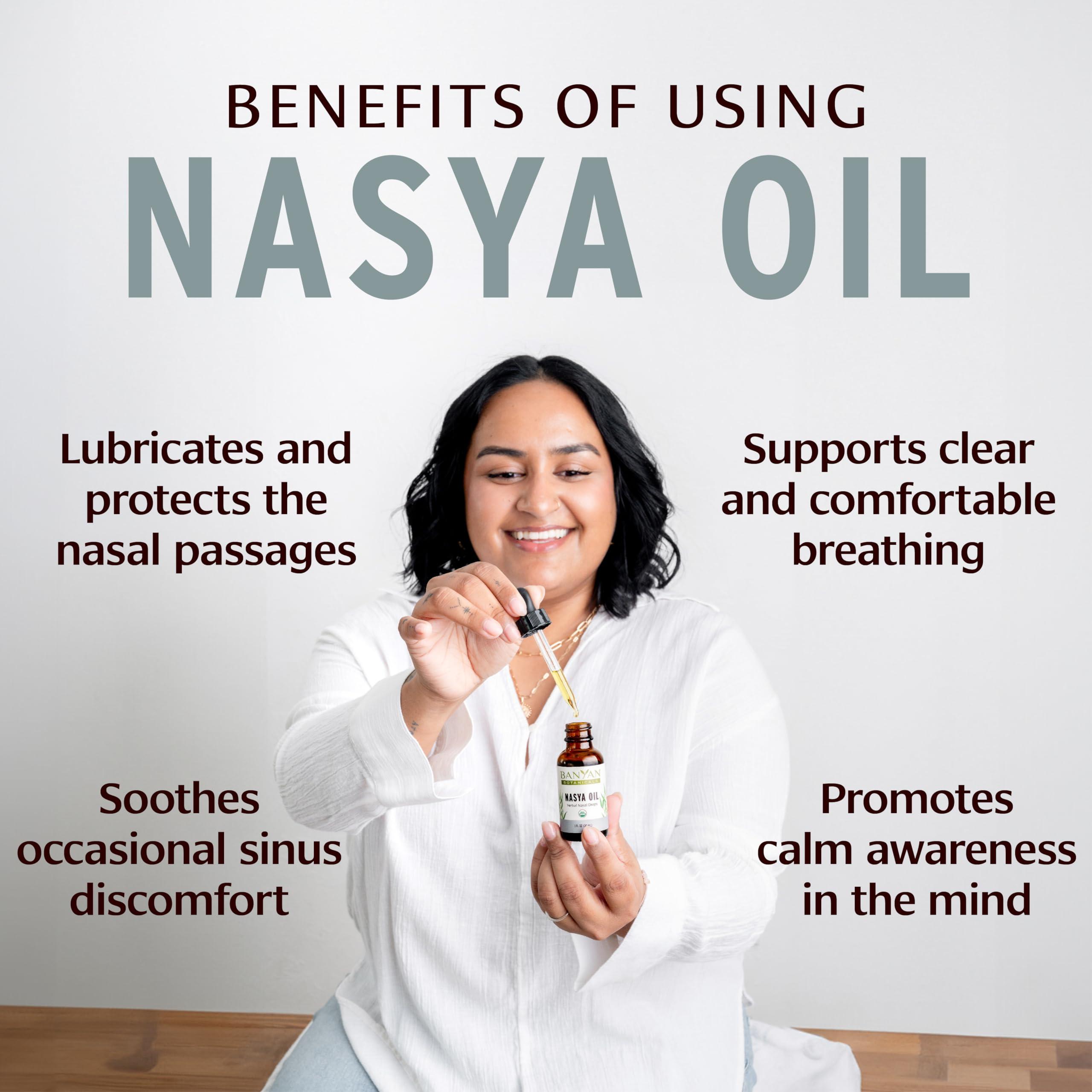 Banyan Botanicals Banyan Botanicals Nasya Oil- Certified Organic