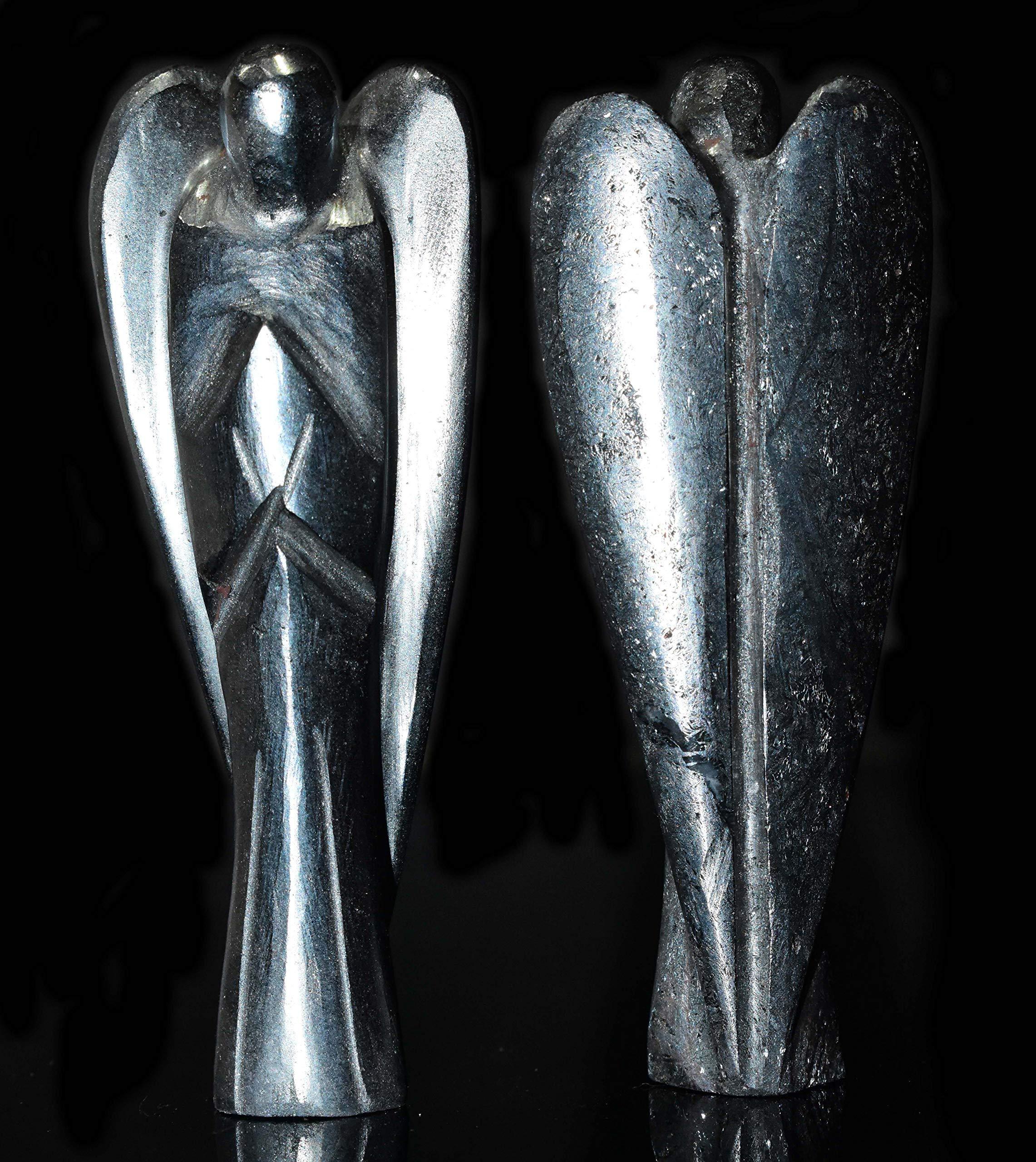 Haoweida Yellow Tweezers - Surgical Tweezers for Ingrown Hair - Professional Stainless Steel Slant Tip Tweezers - Best for Eyebrow Hair, Facial Hair Removal