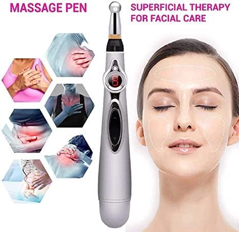 Generic CartCreation Electronic Acupuncture Pen, Electric Acupuncture Point Massage Laser Therapy Pen for Pain Relief, Body, Head, Back, Neck, Leg Massager
