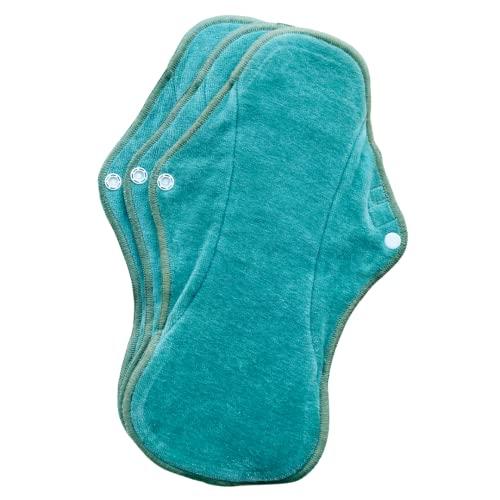 Bumpadum Bumpadum Cloth Sanitary Pads - Overnight/Heavy Flow (Value Pack of 3)