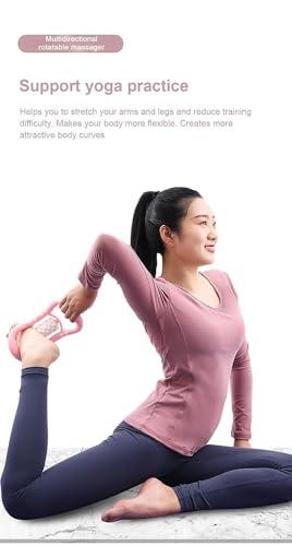 kriya KRIYA Yoga Ring Massage Manual Massager Open Shoulders Beautiful Back Equipment Thin Shoulders Massager for Athletes, Yoga, Physical Therapy, Recovery