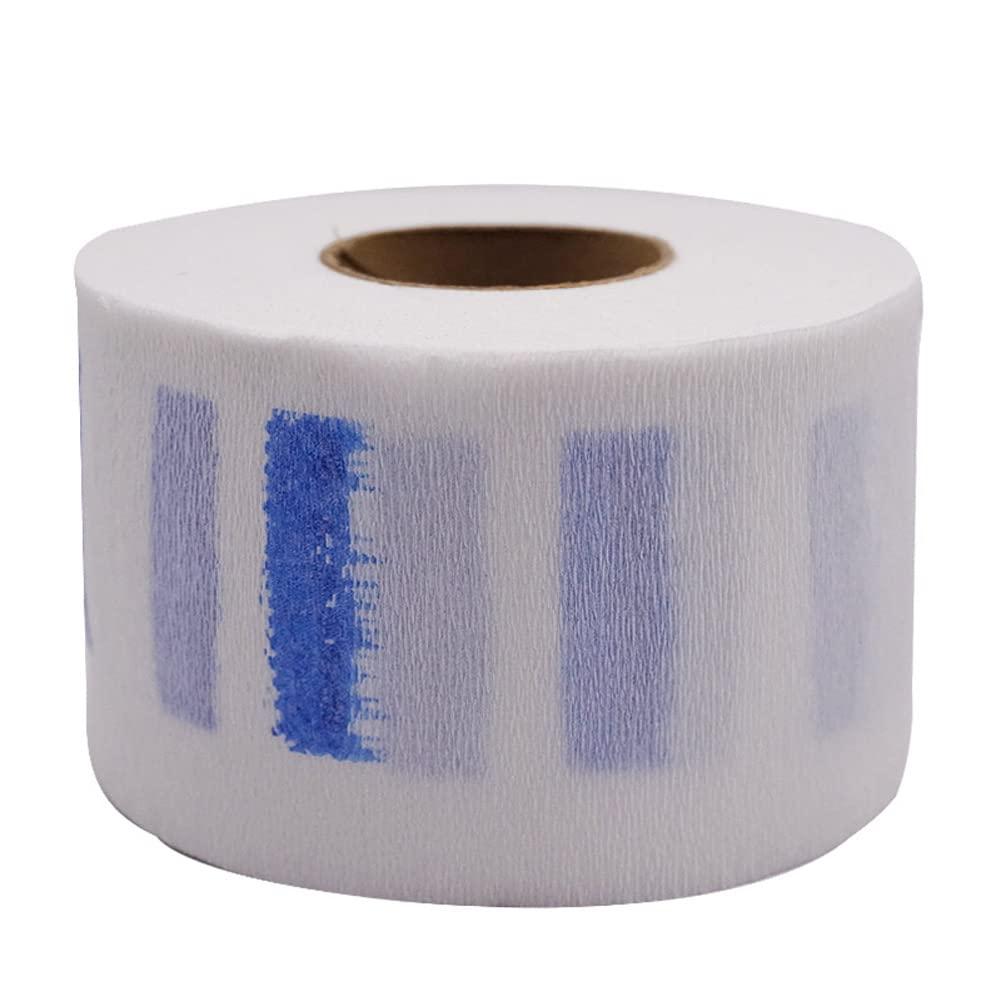 QUUPY QUUPY 2 Rolls Disposable Hairdressing Paper Collars Hairdressing Collar Stretchy Neck Covering Paper Towel for Hairdressers and Barbers or Household