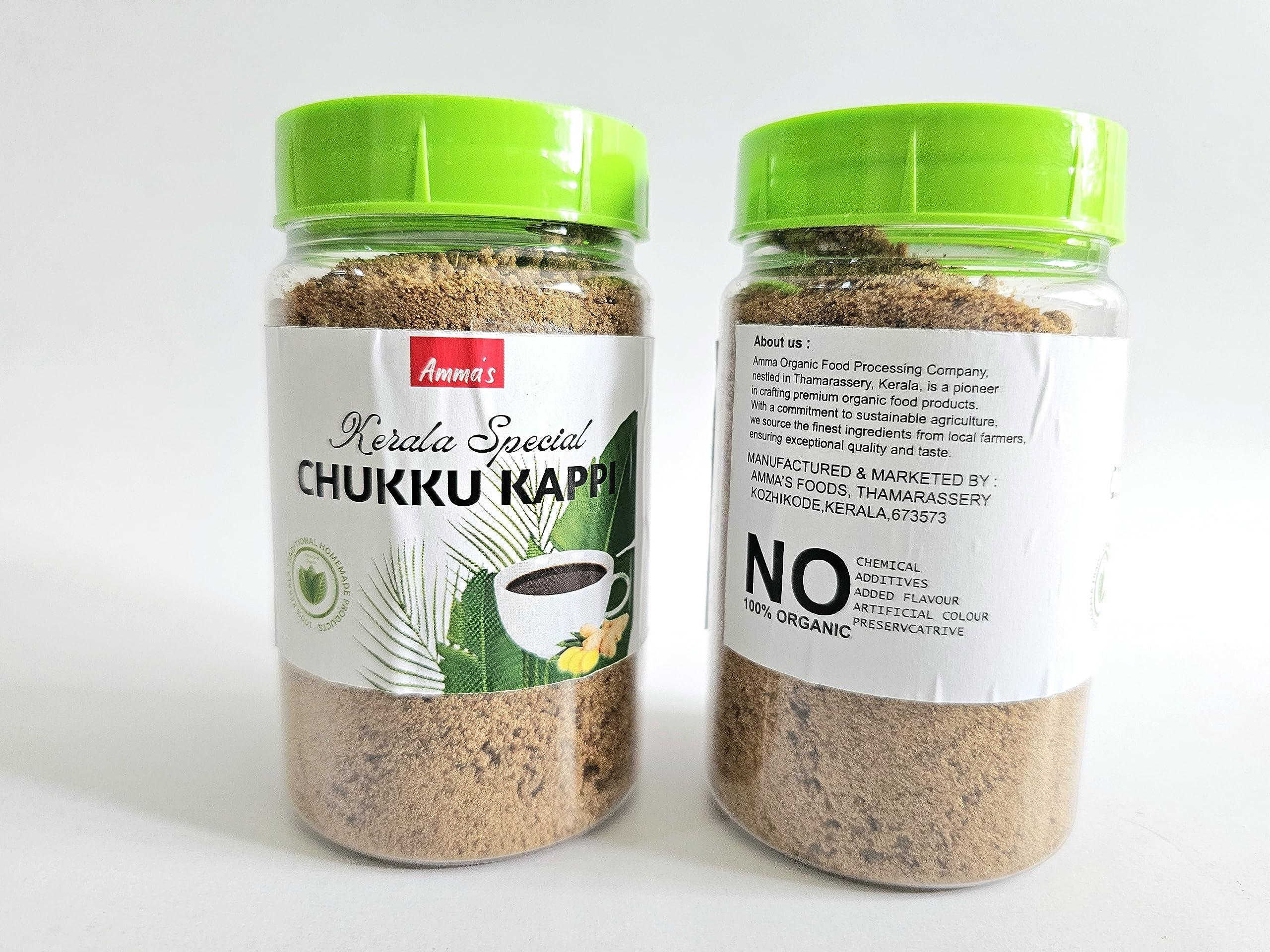 Generic AMMA'S - Kerala Traditional Homemade Chukku kappi Podi I Ginger Coffee Powder I Authentic Taste from Kerala - 150g -