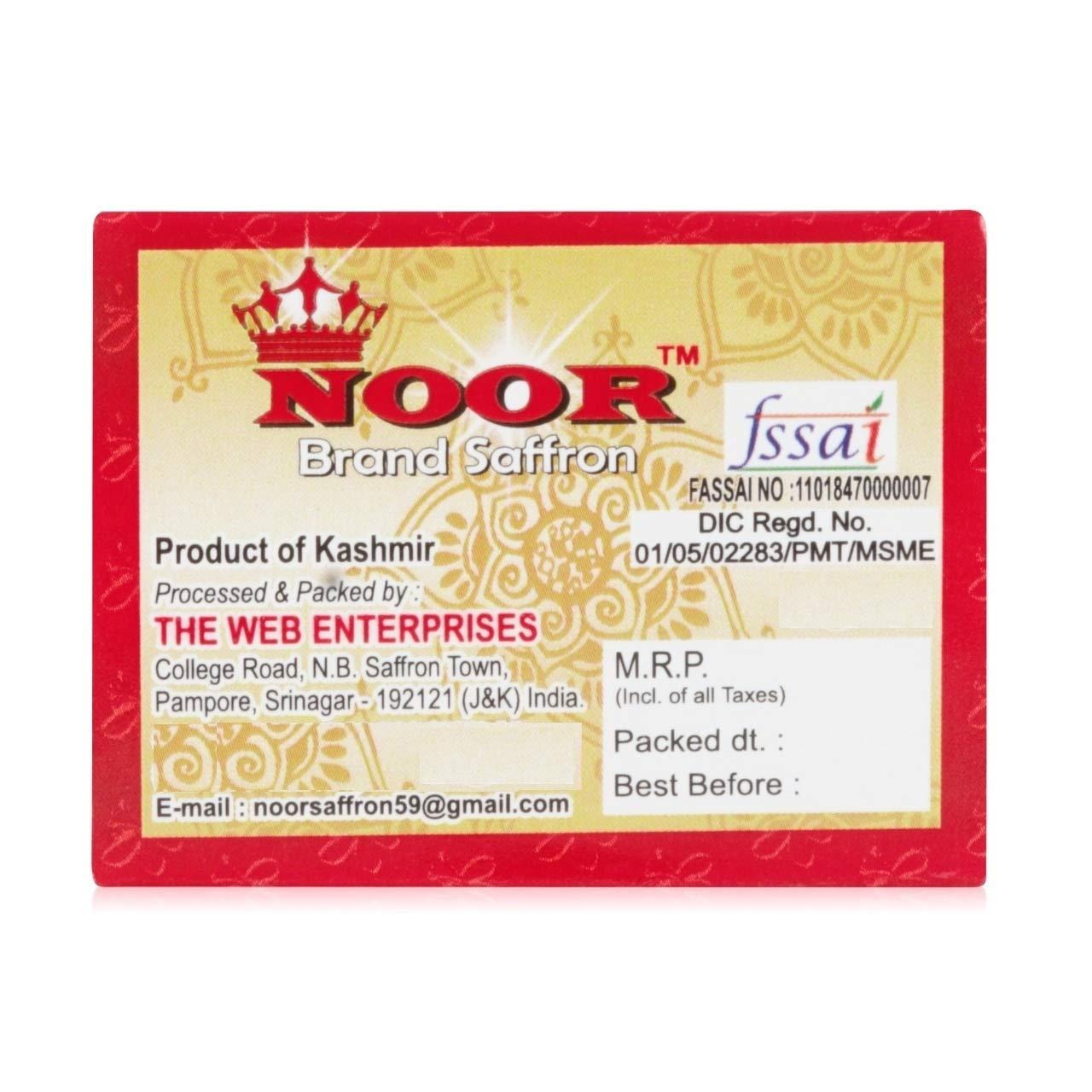 Noor Brand Saffron Noor Brand Saffron Kesar Flowers, 1 Gram, Saffron