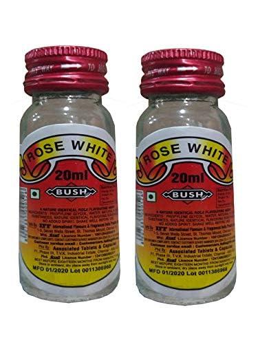 Nithi Foods Nithi Foods, Bush, Rose White Essence, Nature Identical Rose White Flavouring Agent - 20 ml x 10