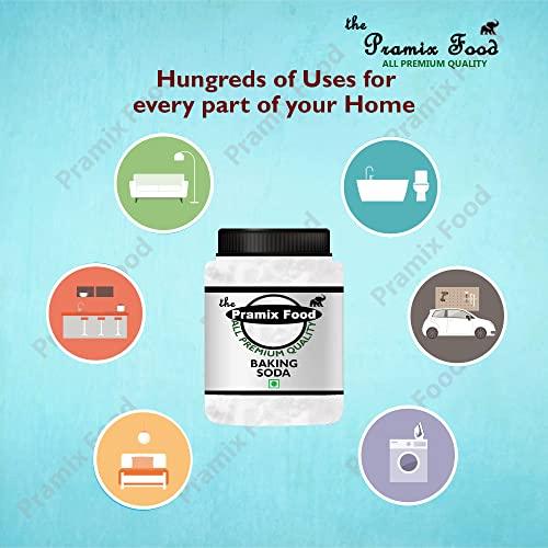 Pramix Pramix Baking Soda, Perfect for Baking, Cooking, Cleaning, Skin, Teeth, Hair & Scrubs (Multi-Purpose) - 250g