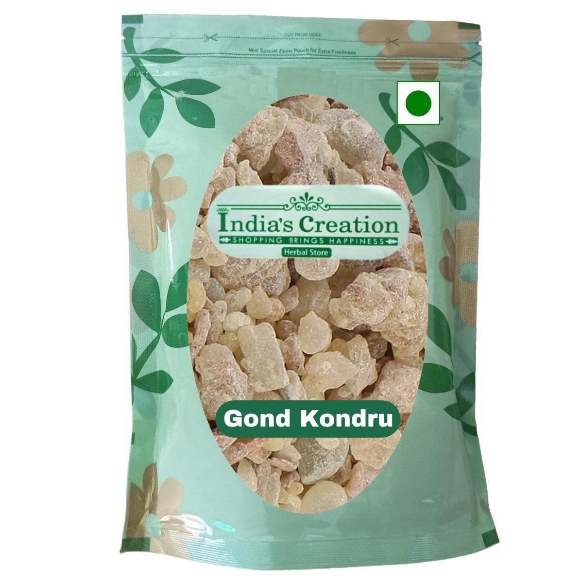 India's Creation Jodhpur Rajasthan Shallaki Gum-Boswellia Serrata-Raw Herbs-Gond Kondru-Gond Kundru-Jadi Booti-Single Herbs (400 Gram)