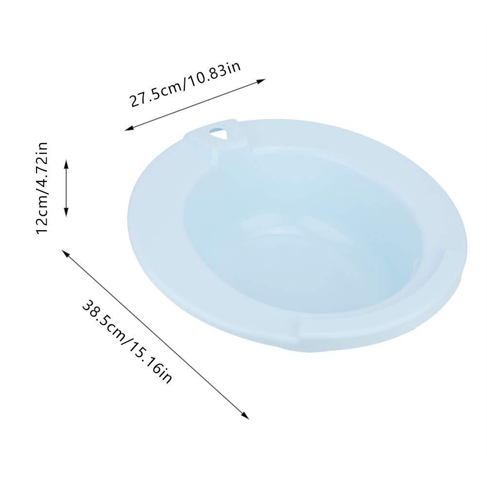 Sutinna Perineal Hip Bathtub, sit Bath, Anti-Spill Ring Pregnancy for Hip Cleaning postoperative Care for The Elderly(Green)