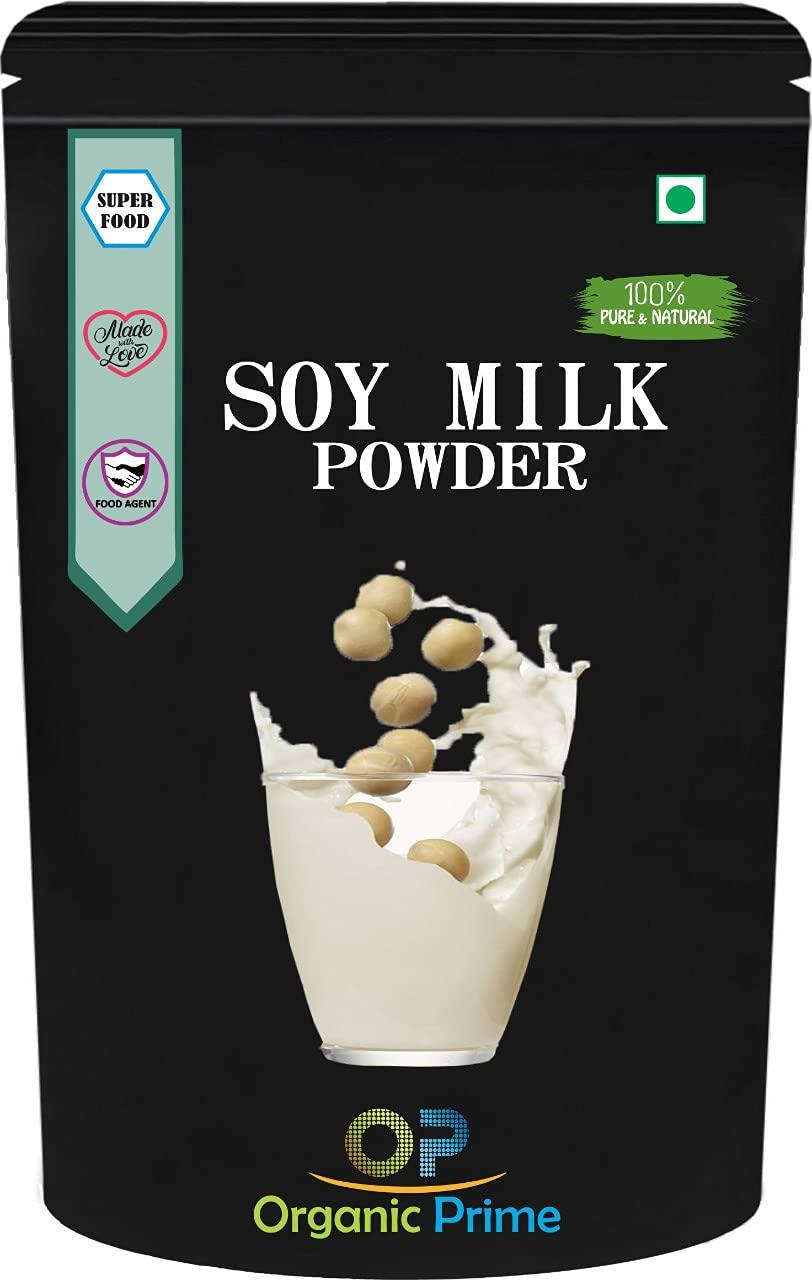 Organic Prime Organic Prime Soya Milk Powder |High in Protein | Vegan | Non-GMO - 200 GM by Organic Prime