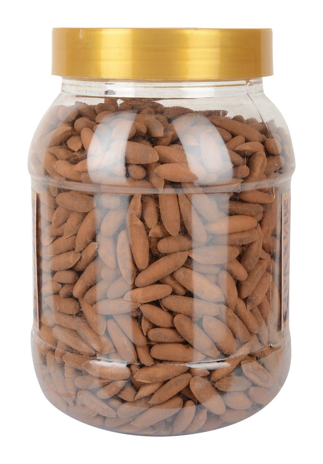 JRC JRC- Chilgoza Dry Fruit |Pine Nuts with Shell | Pine Seed with Shell 400 gm