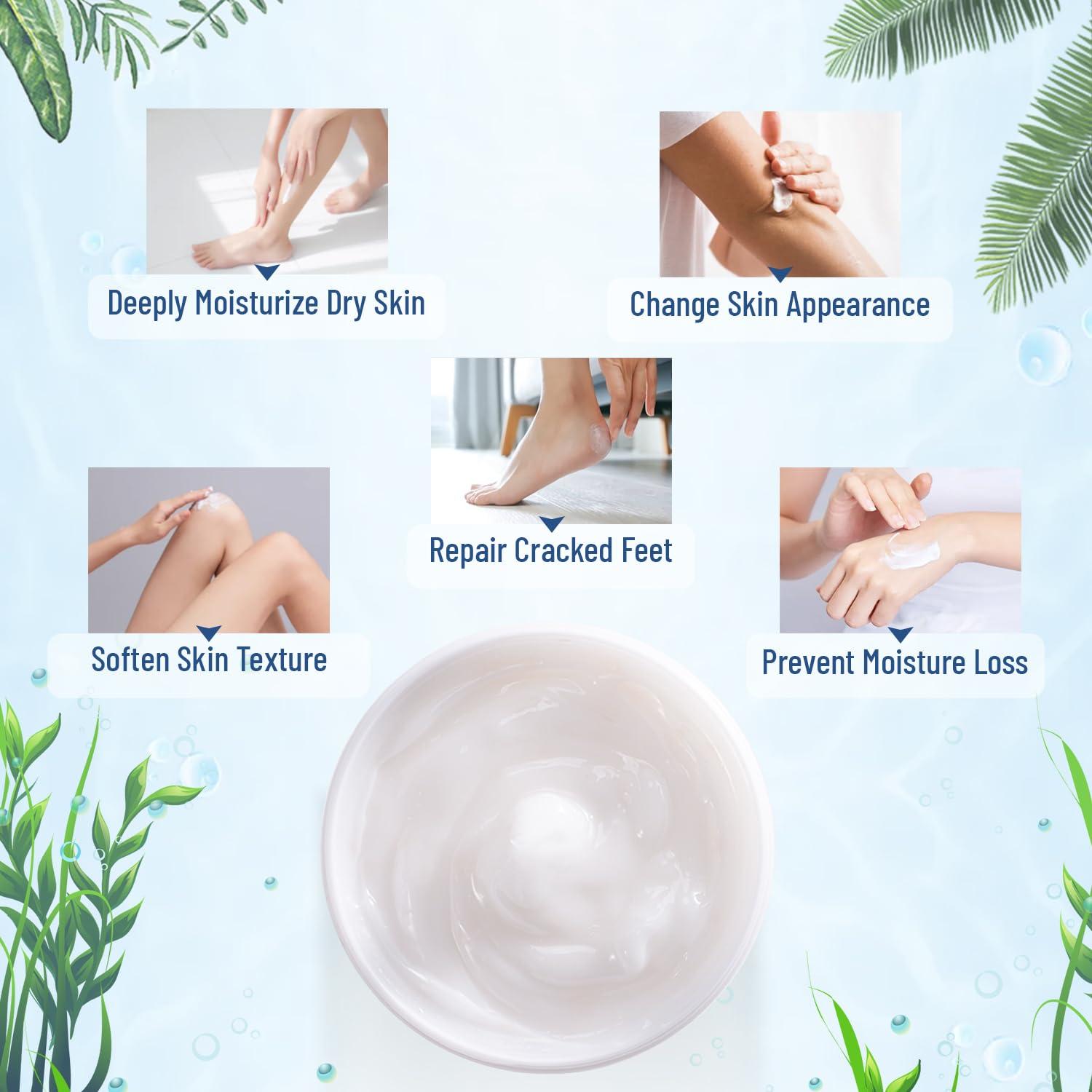 OUKEYA OUKEYA Urea Cream 40 Percent, Urea Foot Cream for Dry Cracked, 40 per Urea Lotion for Feet Maximum Strength