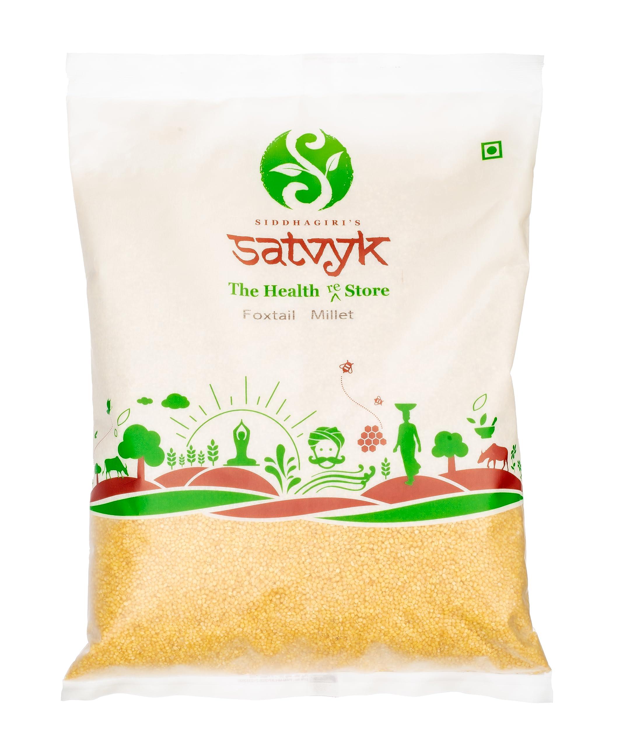 Siddhagiri's Satvyk Siddhagiri's Satvyk Organic Foxtail Millet, 500 mg