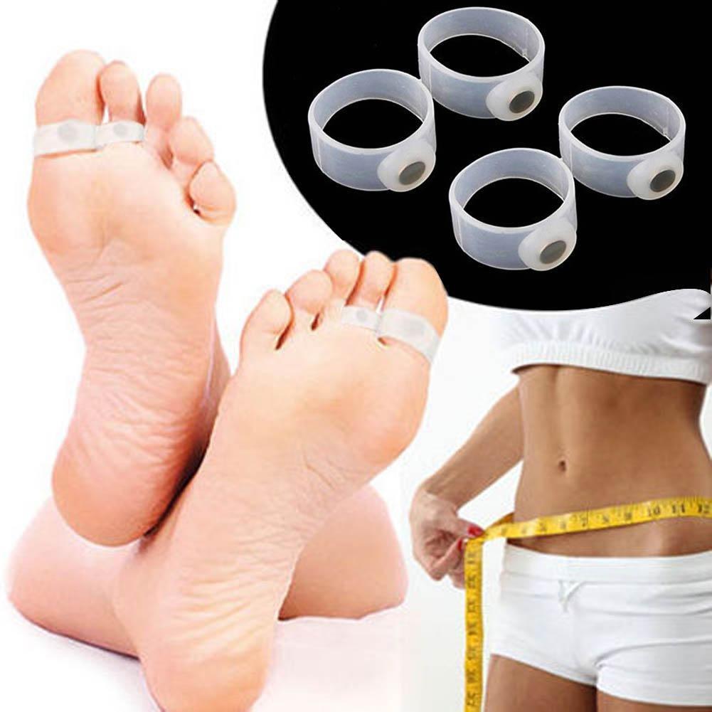 ACi ACi Slimming Silicone Magnetic Toe Ring Fat Weight Loss Health Care Products Foot Massager Beauty Body Massager