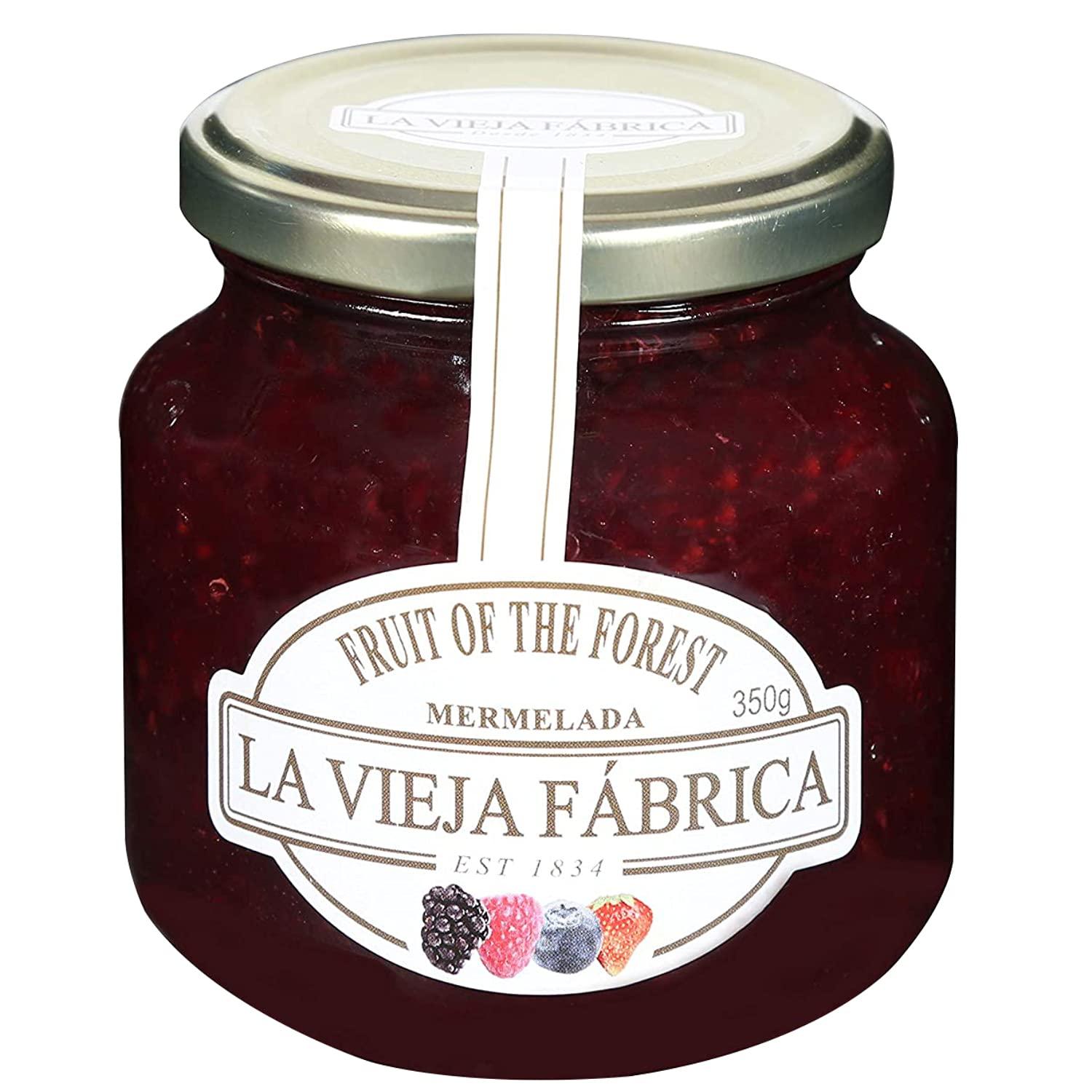 La Vieja Fabrica La Vieja Fabrica Fruit Of The Forest Mermelada Jam, 12.35 oz  350 g, 3 Pack