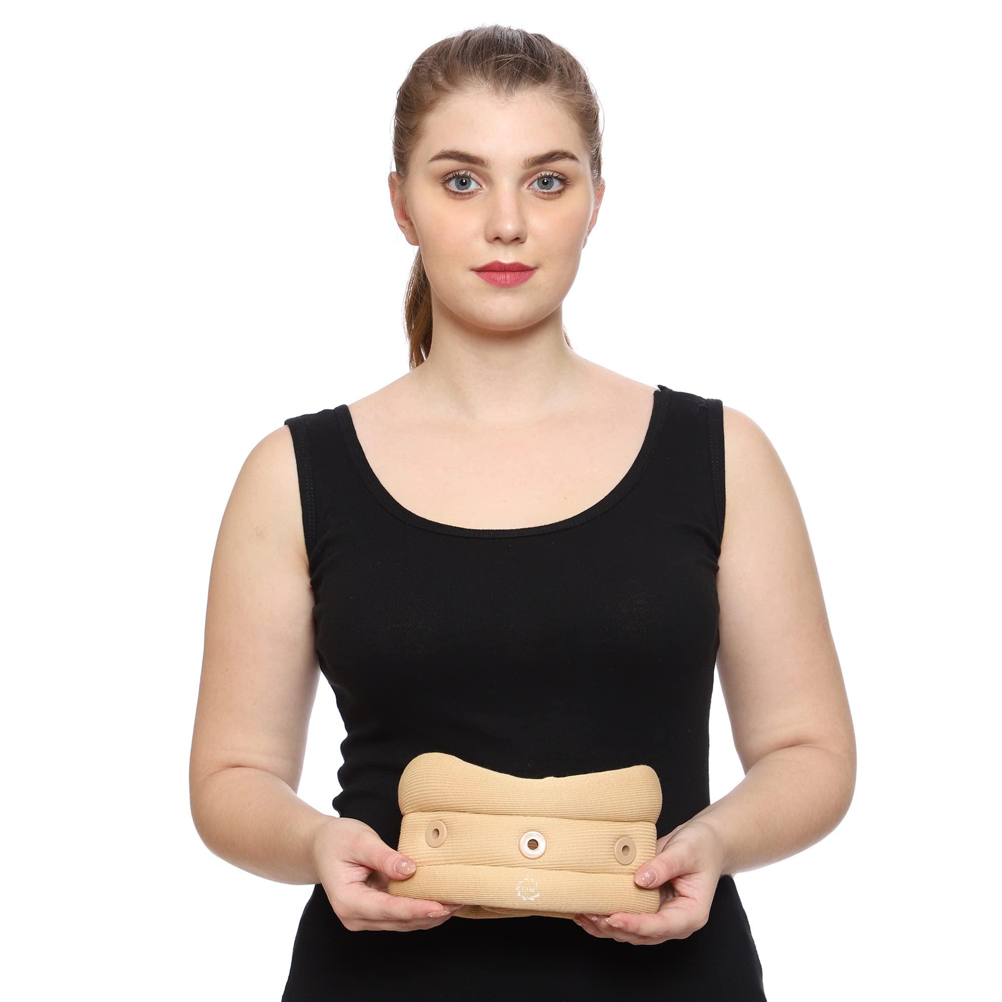 GHK GHK H15 Cervical Collar Soft for Neck Support, Small Unisex Skin Colour