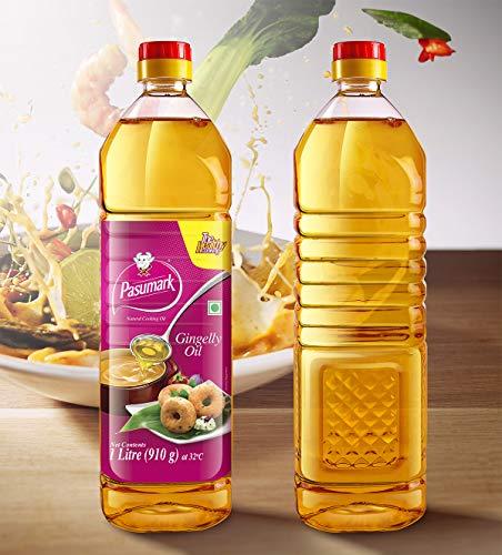 Pasumark Cooking Partner Every Drop Good for Healt Pasumark Gingelly/ Sesame Oil for Cooking, Hair & Skin Care - Healthy Oil with Natural Nutrients & No Chemicals (500ML)