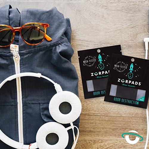 Zorpads Zorpads Odor Eliminating Shoe Inserts Two Pairs