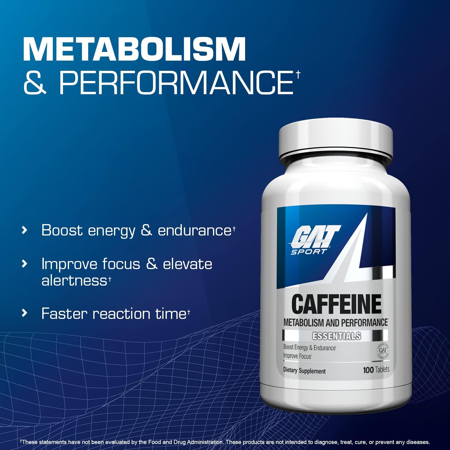 GAT SPORT GAT Caffeine - 100 Tablets