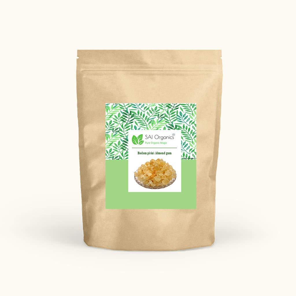 Generic Sai Organics Natural Badam Pisin Almond Gum 100% Pure & Organic (1 kg)