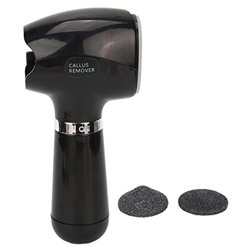 Jaerb Foot File Sander, Foot Callus Remover Remove Calluses Electric Double Grinding Automatic Pedicure for Men for Home Use (Black)